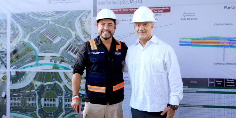 Informa Christian Agúndez avances en obras viales y proyectos estratégicos de movilidad en Los Cabos
