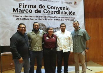 Anuncian construcción de cinco canchas de fútbol 5 en Los Cabos
