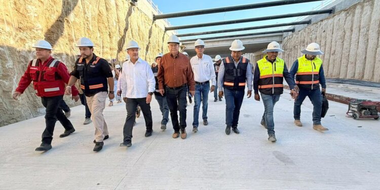 Supervisan avances de Glorieta de las Mujeres Libres de BCS en San José del Cabo
