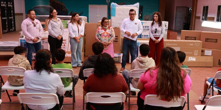 Fortalece SEDIF Casa Cuna Casa Hogar con equipamiento de más de 600 mil pesos