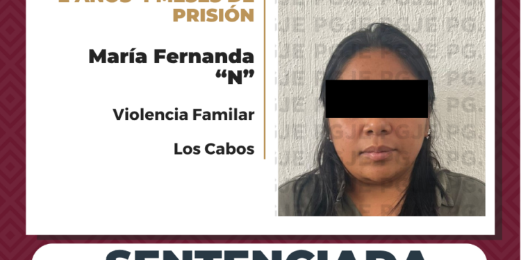 María Fernanda “N” Ejerció Violencia Física Contra  un Menor de Edad; le dan 2 años de Cárcel por Violencia Familiar