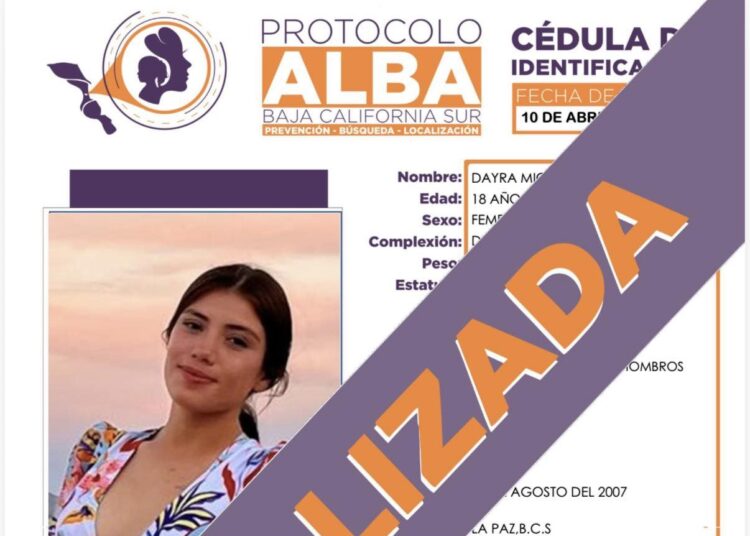 Identifican a la jovencita asesinada en La Paz