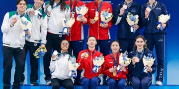 Plata Para Equipo de Clavados en Super Final de Beijing; Reaparece Alejandra Estudillo