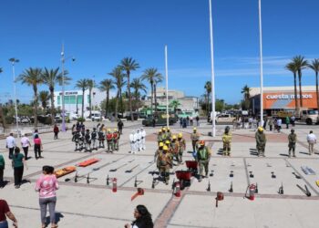 Más de 114 mil personas participan en BCS en el Primer Simulacro Nacional 2026