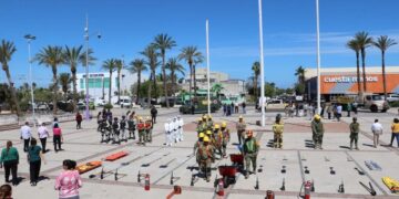 Más de 114 mil personas participan en BCS en el Primer Simulacro Nacional 2026