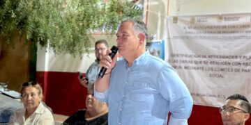 Instalan Comité de Contraloría Social para supervisar pavimentación en Mesa Colorada