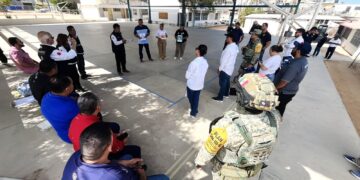 Imparten Coordinación Nacional y Subsecretaría de Protección Civil de BCS, taller de gestión de refugios temporales