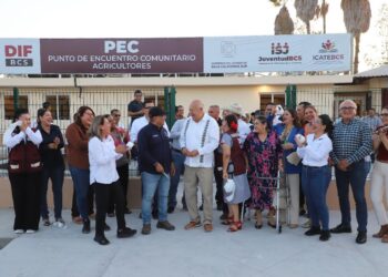 Fortalece Gobierno del Estado el bienestar comunitario con la modernización del Punto de Encuentro Comunitario “Agricultores” en Ciudad Constitución