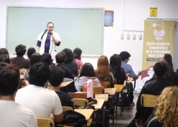 Acerca Salud información sobre donación de órganos a universitarios