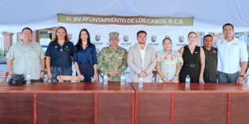 Retoma Ayuntamiento de Los Cabos ceremonias cívicas tras periodo vacacional