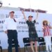 Recibe Víctor Castro a la presidenta Claudia Sheinbaum y refrenda respaldo de Baja California Sur