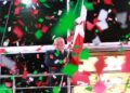 Celebra gobernador Víctor Castro con familias sudcalifornianas el Grito de Independencia