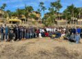 Realizan jornada de limpieza y concientización en zona costera de Cabo San Lucas tras lluvias